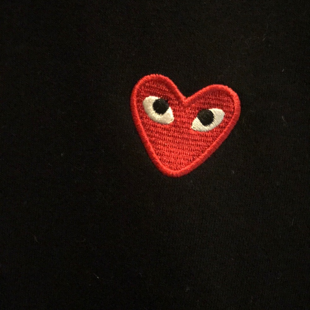 PLAY by Commes sea Garçon black sweatshirt